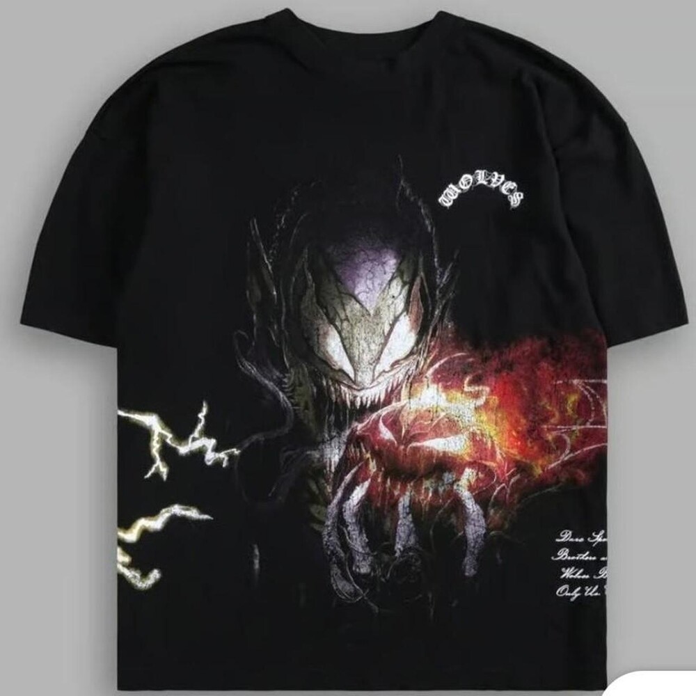 Darc Sport Symbiote Green Goblin "side By Side" Oversized Tee Size Medium #skate